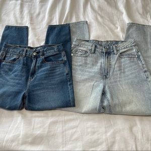 AEO 2 mom jeans high waist Sz 2 (w306)